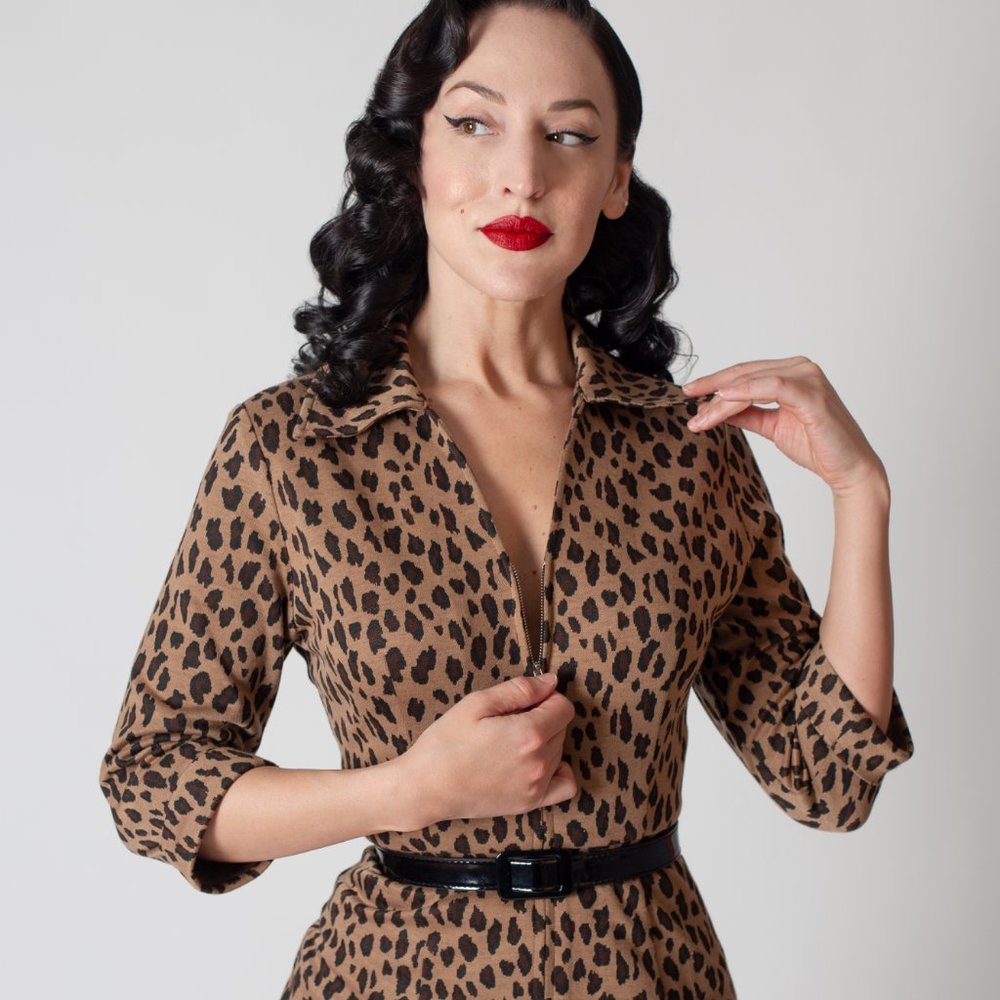 Patina Pencil in Leopard